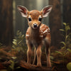 Deer Paint-By-Numbers Kit