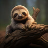 Sloth Paint-By-Numbers Kit
